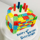 Lego Delight Chocolate Cake By YaluYalu