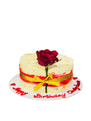 My Rose Birthday Cake by Yalu Yalu - yaluyalu