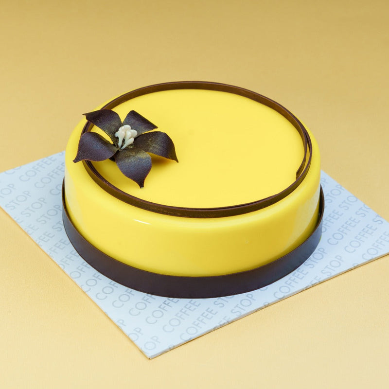 Passion Fruit Crunchy Mousse Cake - Cinnamon Grand | YaluYalu | Cake Delivery Sri Lanka | Cake