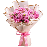 Pink Chrysanthemum Bouquet by Yalu Yalu | Delivery in Sri Lanka