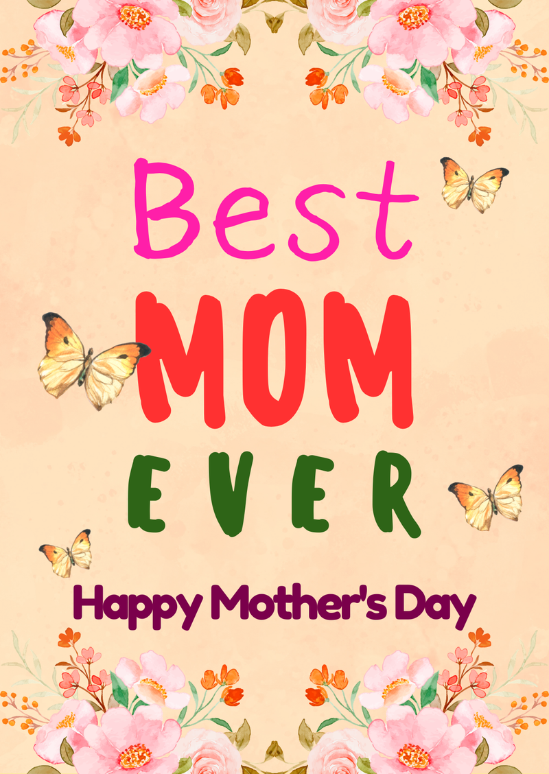 Mother's Day Greeting Cards by Yalu Yalu