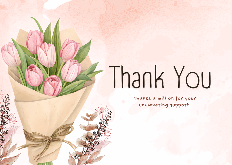 Thank You Greeting Card Yalu Yalu