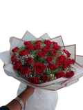 Pretty in Red Flower Bouquet by YaluYalu