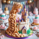 Princess Rapunzel's Castle Cake YaluYalu | Sri lanka