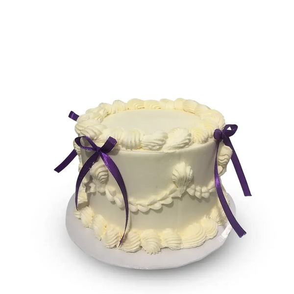 Purple Ribbon Bliss Ribbon Cake 1Kg\1.5Kg - Yalu Yalu | Cake Delivery