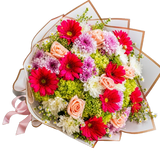 Radiant Garden Bloom Bouquet by Yalu Yalu | Delivery in Sri Lanka