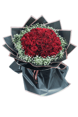 Red romance Red Roses Flower Bouquet by YaluYalu - yaluyalu