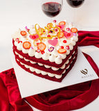 Red velvet Romance by Hotel Waters Edge | Yalu Yalu | Delivery in Sri Lanka