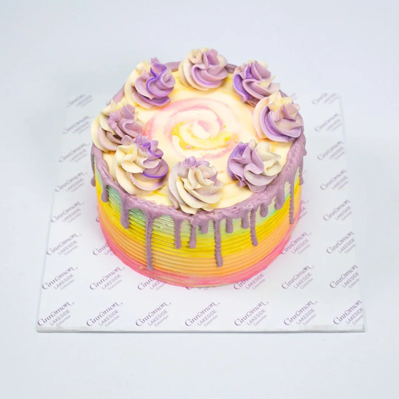 Ribbon Cake by Cinnamon Lakeside Colombo | Home Delivery by Yalu Yalu | Send Cakes to Sri Lanka