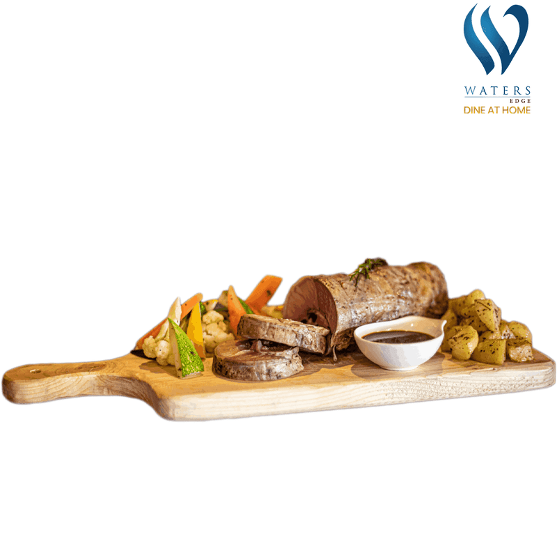 Roasted Lamb Roulade by Waters Edge - yaluyalu