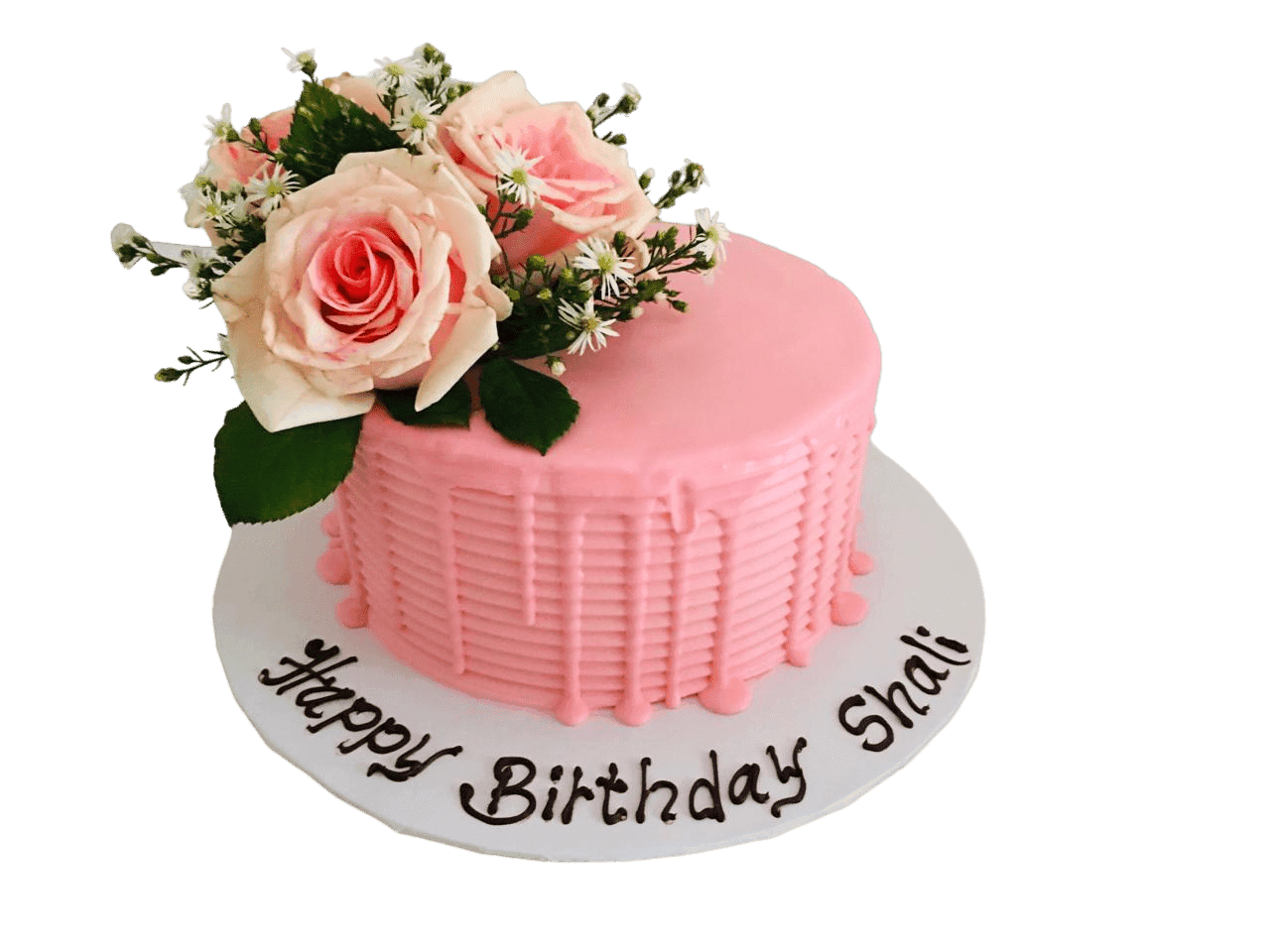 Rose Flower Birthday Cake By Yalu Yalu rose-flower-birthday-cake-by-yalu-yalu