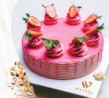 Strawberry Nougat Cake by Hotel Waters Edge | Home Delivery by YaluYalu