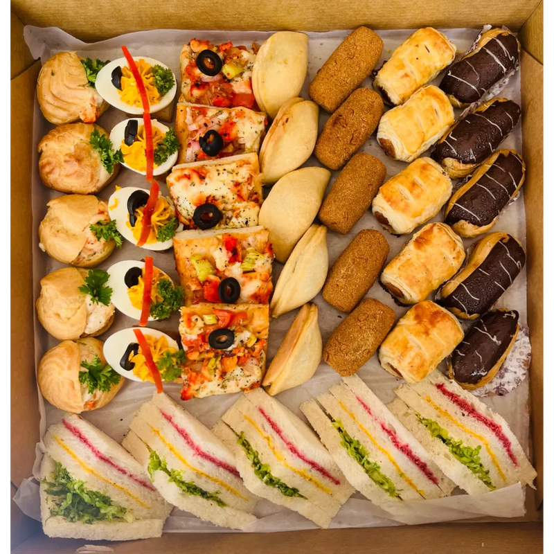 Savoury Platter 6 (80 Pcs) by YaluYalu | Party Platter | Online Menu Savoury Platter | Cocktail Platter