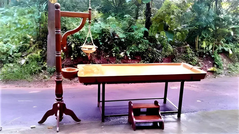 Shirodhara Massage Bed | Sri lanka | Ayurvedic Tables | Spa Bed | Yalu Yalu