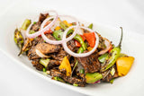 Slice Pork with Black Pepper Sauce by Hotel Waters Edge