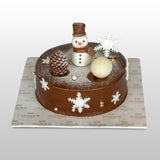 Snowflakes Chocolate Cake by Hotel Kingsbury | Delivery in Sri Lanka