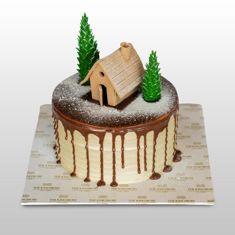 Snowy Cottage Coffee Cake by Hotel Kingsbury | Delivery in Sri Lanka