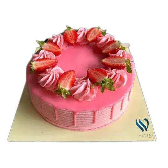 Strawberry Naught Cake by Hotel Waters Edge | Home Delivery by YaluYalu - yaluyalu