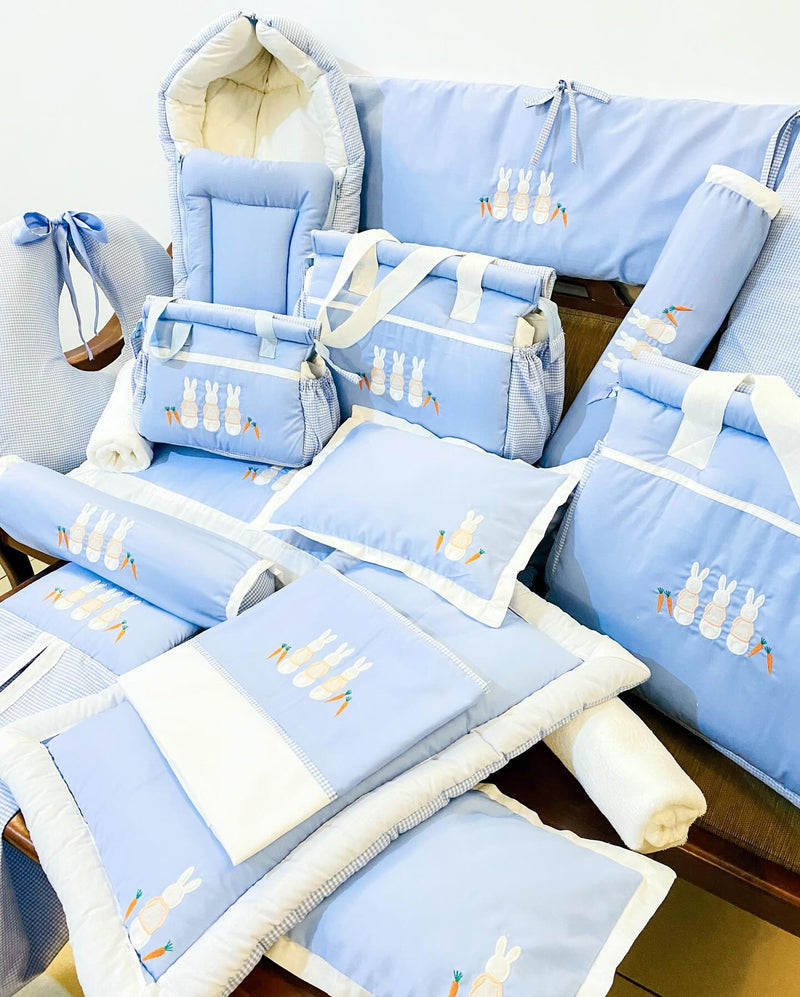 Sweet Bunny Themed Baby Bedding Collection - Yalu Yalu
