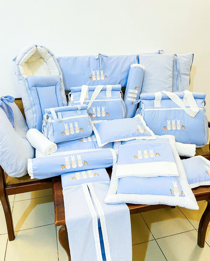 Sweet Bunny Themed Baby Bedding Collection - Yalu Yalu