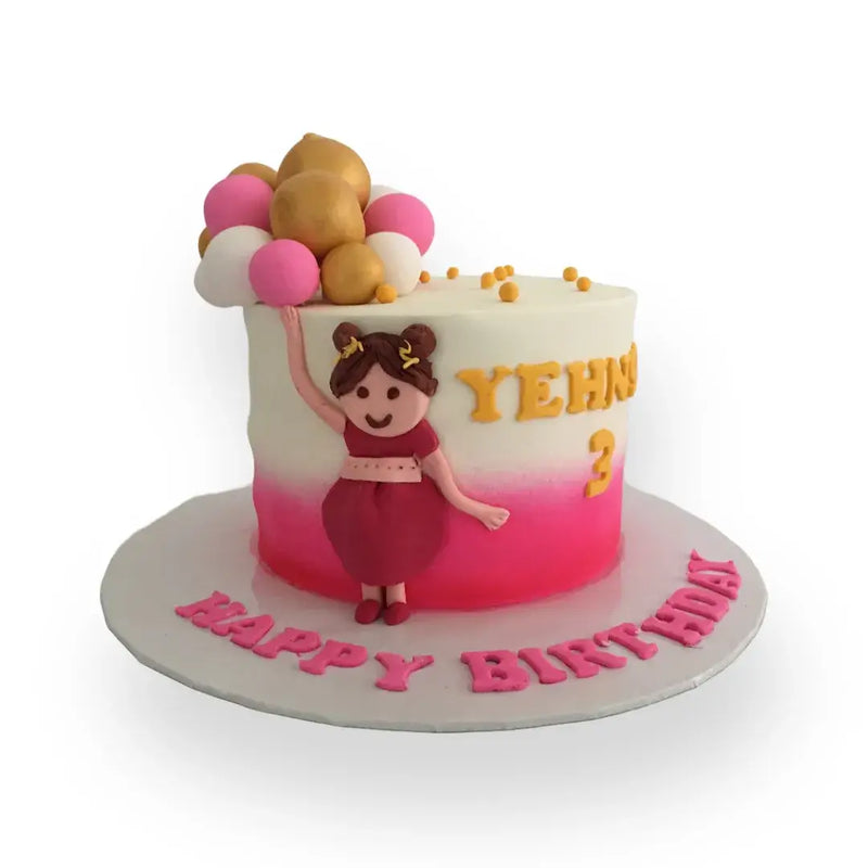 Sweetheart's Celebration Ribbon Cake 1Kg1.5Kg - Yalu Yalu