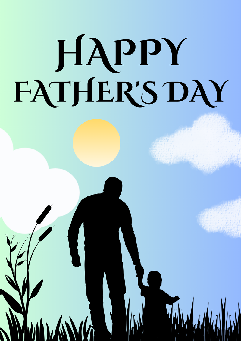 Father's Day Greeting card Yalu Yalu