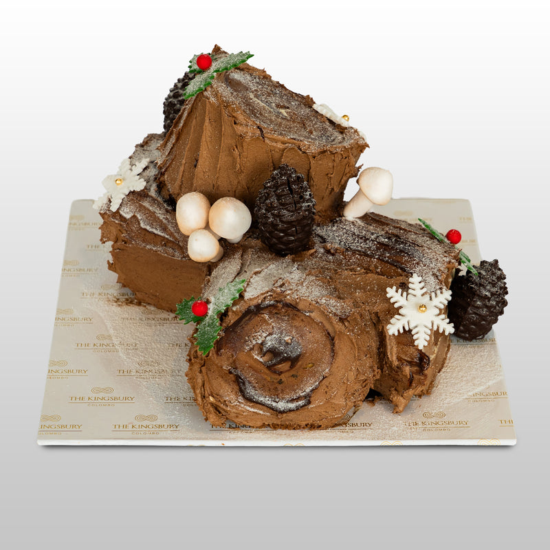 Traditional Yule Log by Hotel Kingsbury | Delivery in Sri Lanka