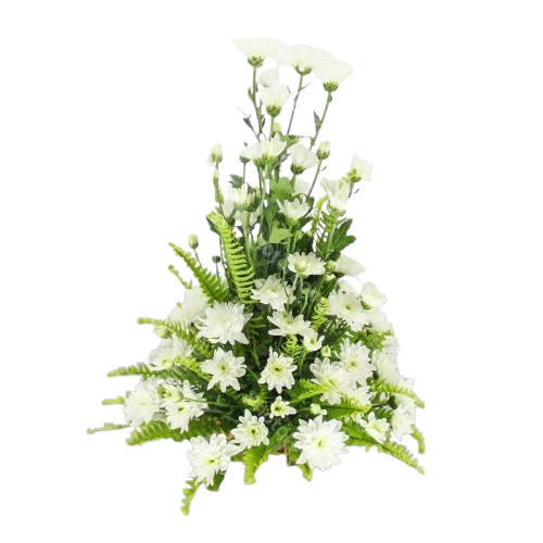 Graceful Tribute Coffin Floral Arrangement