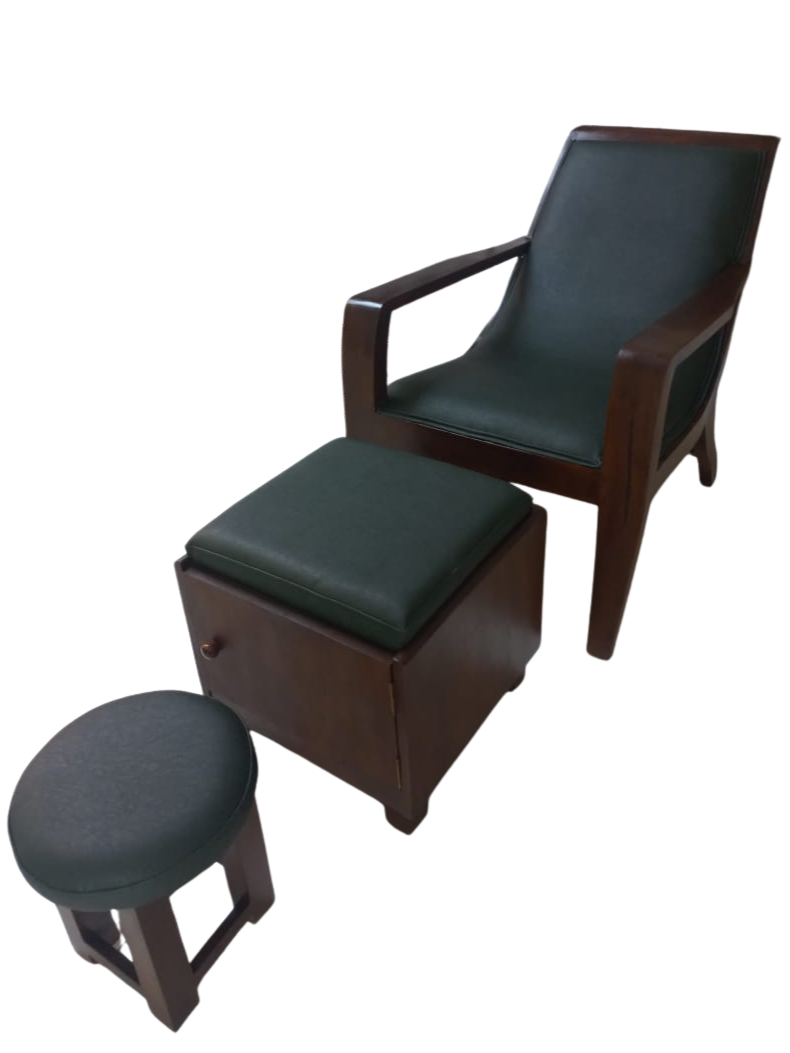 Massage Chair (3-Piece set) by Yalu Yalu