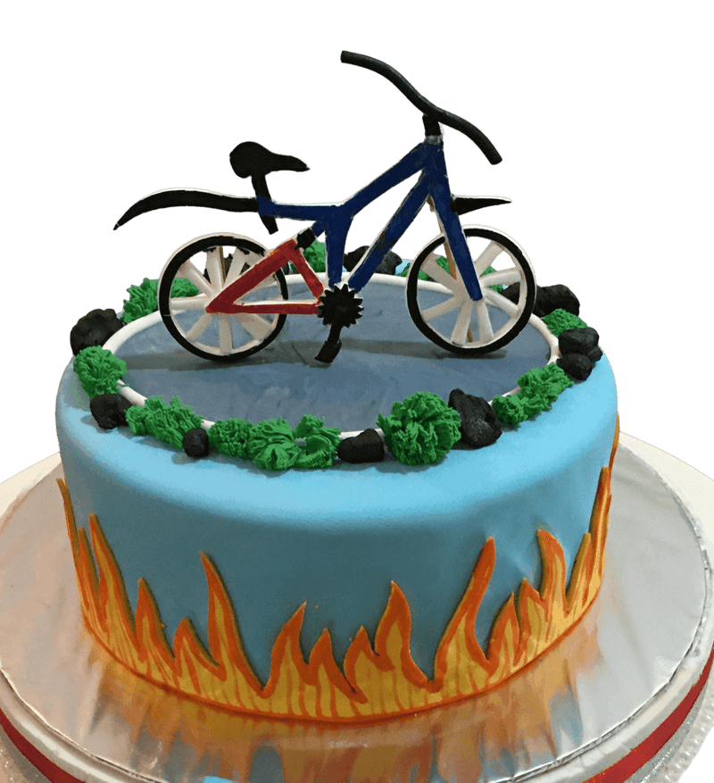 Cake for bicycle lover by Yalu Yalu - yaluyalu