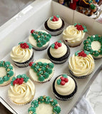 Christmas Cheer Cupcake Box by Yalu Yalu | Delivery in Sri Lanka