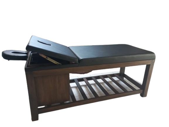 Fixed Massage Therapy Tattoo Bed With Cupboard by YaluYalu