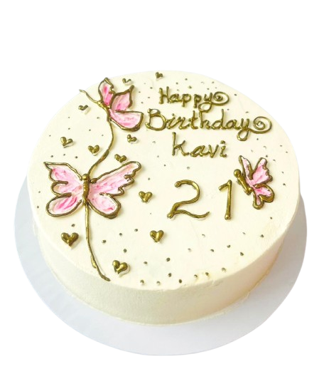 Happy Birthday Ribbon Cake by Yalu Yalu | Delivery in Sri Lanka