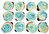 Ocean Bloom Cupcakes by Yalu Yalu | Delivery in Sri Lanka