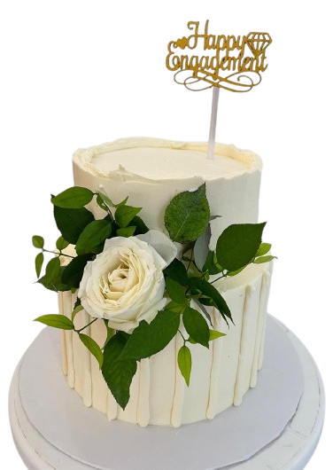 Forever Begins Engagement Cake by Yalu Yalu | Delivery in Sri Lanka