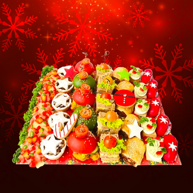 Xmas Savoury Platter 01 by Yalu Yalu