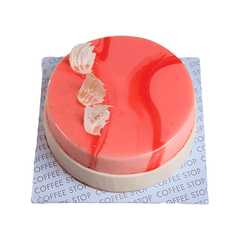 Dark Chocolate Strawberry Glaze Cake by Cinnamon Grand | YaluYalu | Cake Delivery in Sri Lanka | Cake - yaluyalu