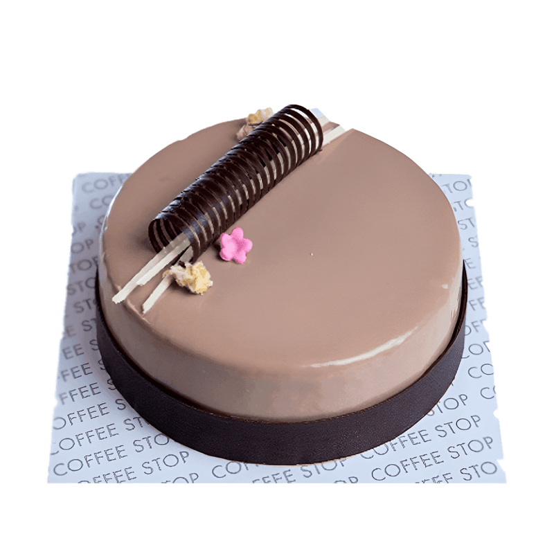 1 kg Milk Chocolate Chip Cake by Cinnamon Grand with chocolate chip–studded buttercream in eco-friendly YaluYalu delivery box
