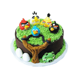 Angry Birds Birthday Cake by Yalu Yalu