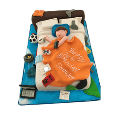 Sleepyhead Designer Birthday Cake by Yalu Yalu 1.5Kg - yaluyalu