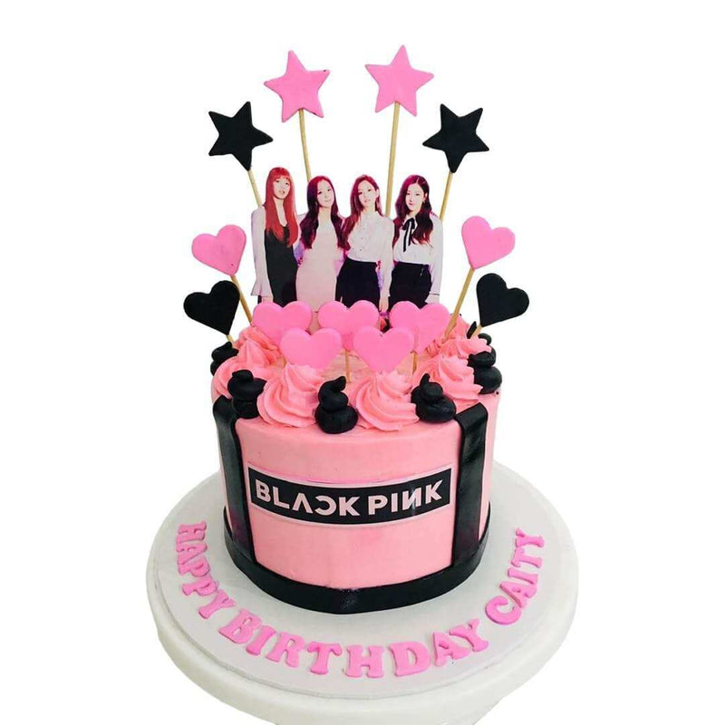 Blackpink Girl Group Theme Chocolate Birthday Cake By YaluYalu - yaluyalu