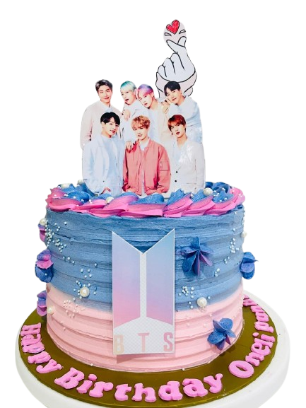 BTS Theme Birthday Cake | Yalu Yalu | Cake Delivery in Sri Lanka