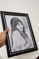 Pencil Art Portrait Custom Artwork YaluYalu 3