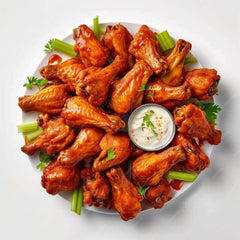 BBQ Chicken Wings 1Kg Platter by Cinnamon Grand | YaluYalu Home Delivery - yaluyalu