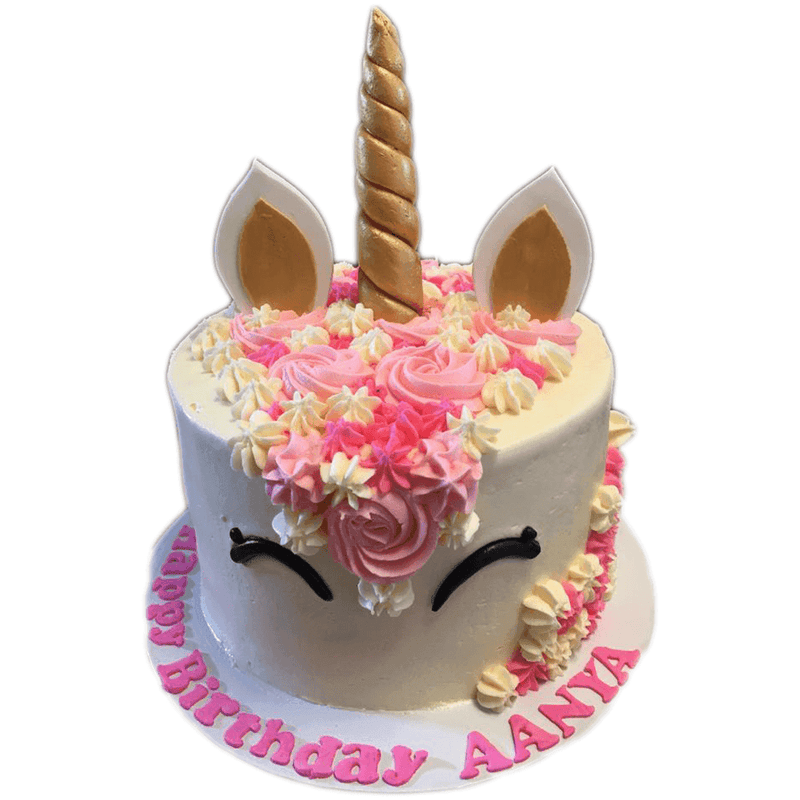 Unicorn Birthday Ribbon Cake by Yalu Yalu - yaluyalu