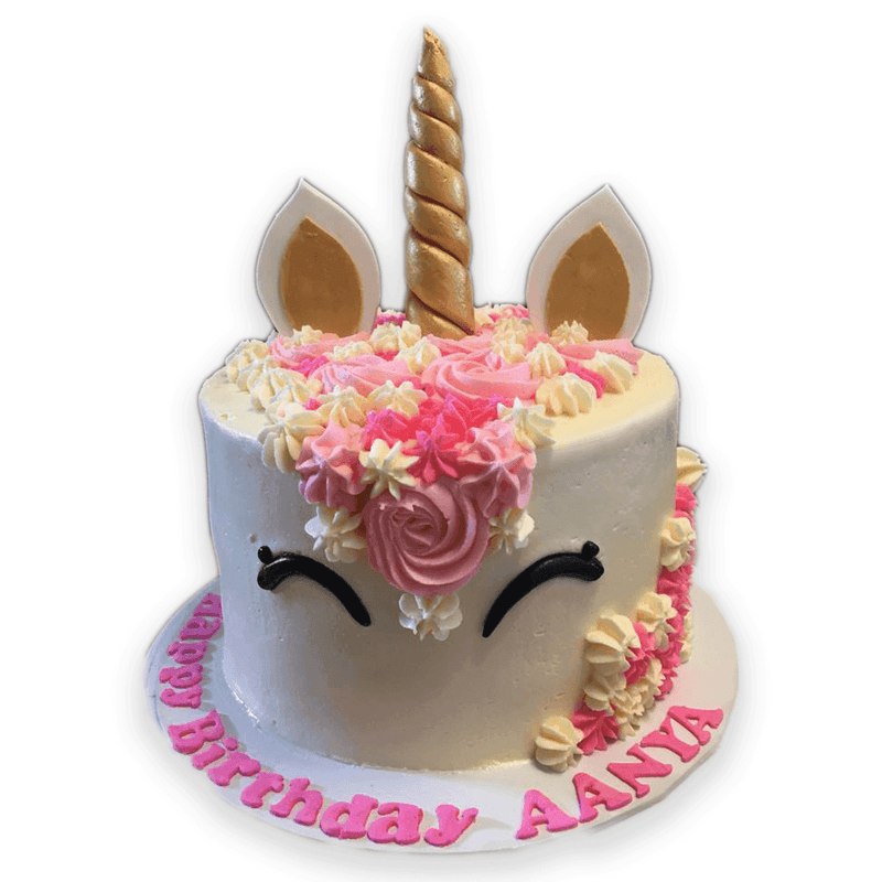 Unicorn Birthday Ribbon Cake by Yalu Yalu - yaluyalu