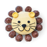 Lion Shape Designer Cake with Cup Cakes By YaluYalu