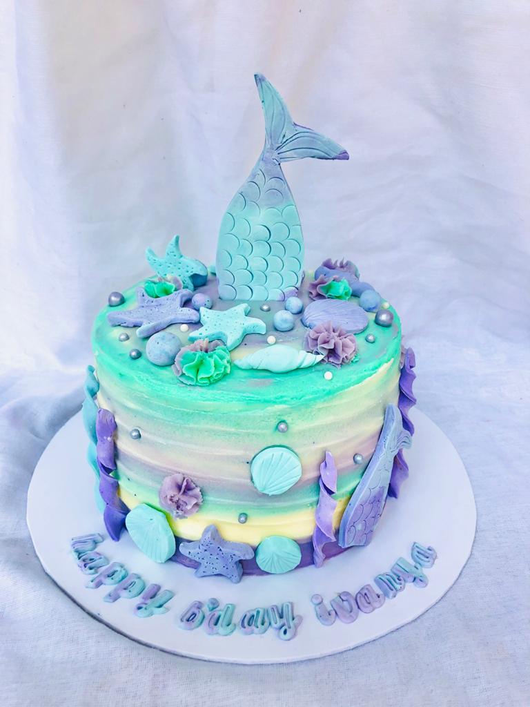 Mermaid Designer Cake yaluyalu