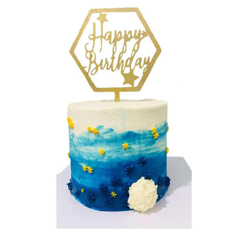 Under the Sea Ribbon Cake by Yalu Yalu - yaluyalu
