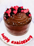 Double Chocolate Ganache Designer Cake yaluyalu
